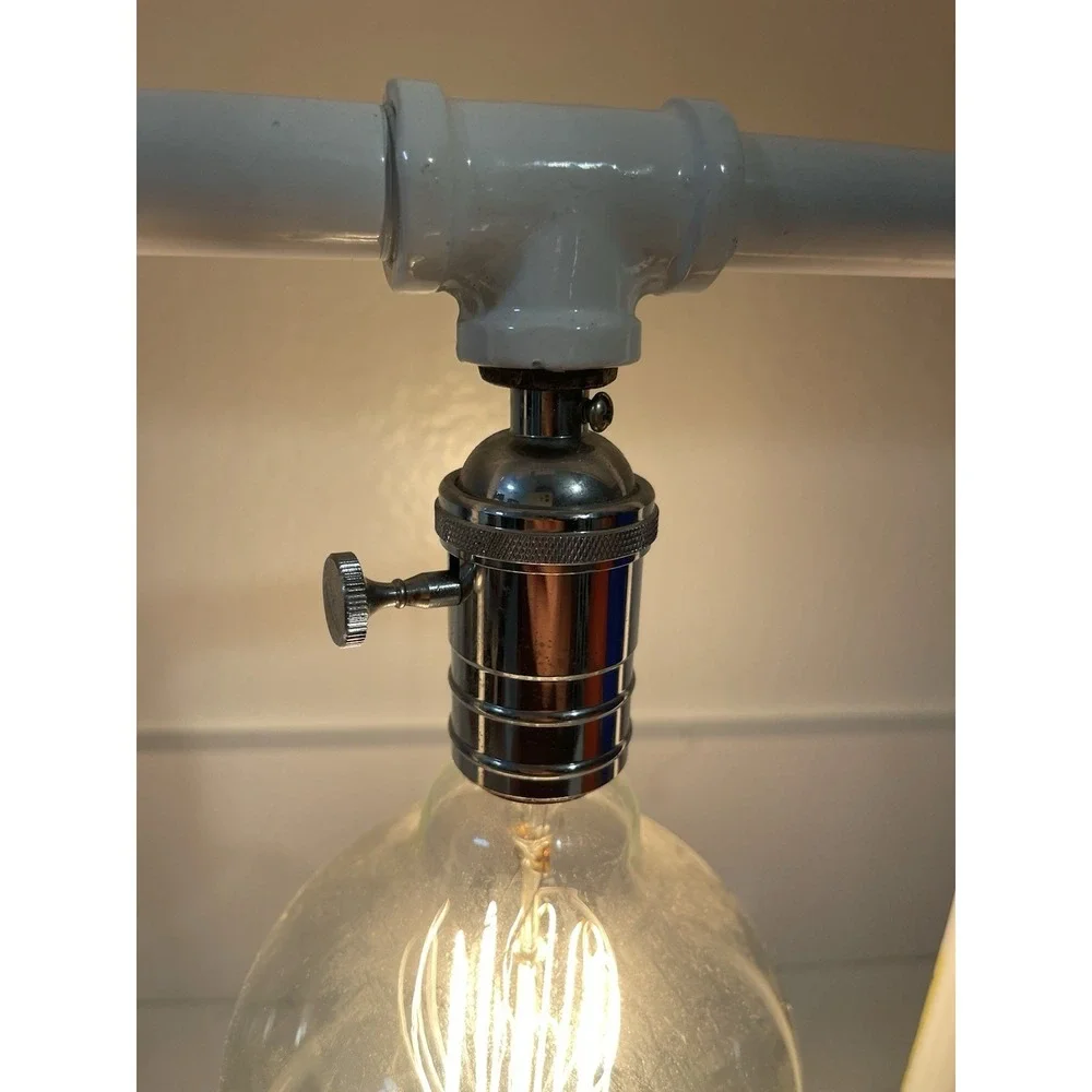 Retro Industrial Pipe Lamp‎ With Edison Bulb